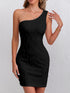textured-single-shoulder-mini-dress OhSoStyled at Sophia's Style-5
